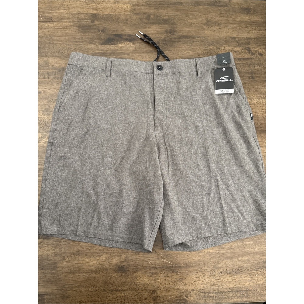 NWT‎ Mens O'NEILL Reserve Heather Brown Hybrid Board Shorts Sz 42